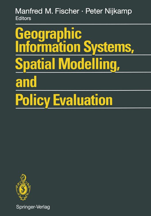 Produktbild: Geographic Information Systems, Spatial Modelling and Policy Evaluation