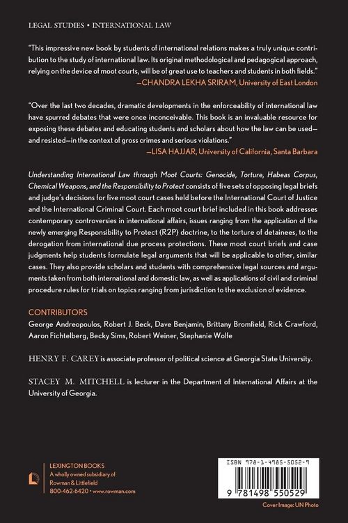 Produktbild: Understanding International Law through Moot Courts