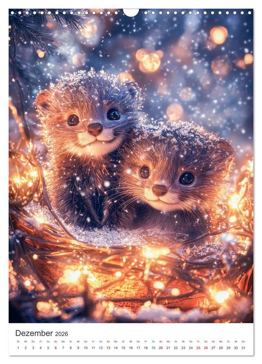 Produktbild: Stupsnase und Kuschelblick (Wandkalender 2026 DIN A3 hoch), CALVENDO Monatskalender