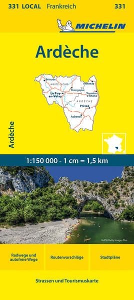 Produktbild: Michelin Ardeche-Haute Loire