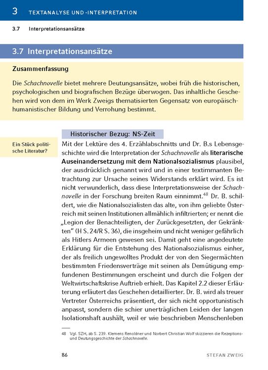 Produktbild: Schachnovelle von Stefan Zweig
