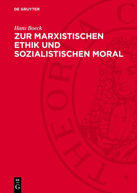 Produktbild: Zur marxistischen Ethik und sozialistischen Moral