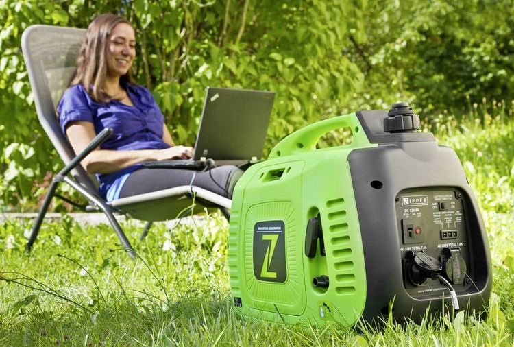Produktbild: Zipper ZI-STE2000IV 4-Takt Inverter-Stromerzeuger 2.2kW 230V 25kg 1800W