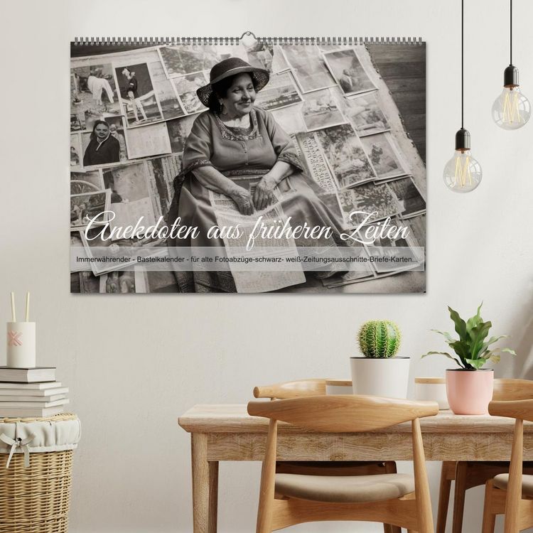 Produktbild: Anekdoten aus fr&uuml;heren Zeiten (Wandkalender 2026 DIN A2 quer), CALVENDO Monatskalender