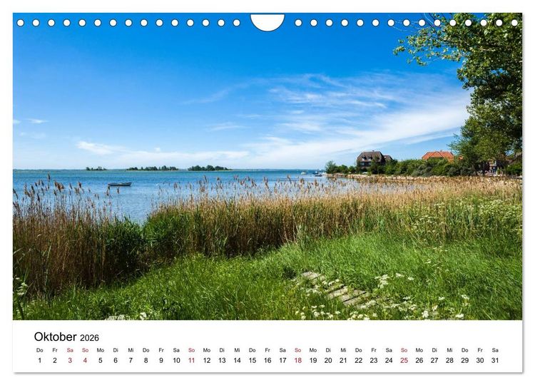 Produktbild: Fehmarn - "fe mer" nat&uuml;rlich "am Meer gelegen" (Wandkalender 2026 DIN A4 quer), CALVENDO Monatskalender