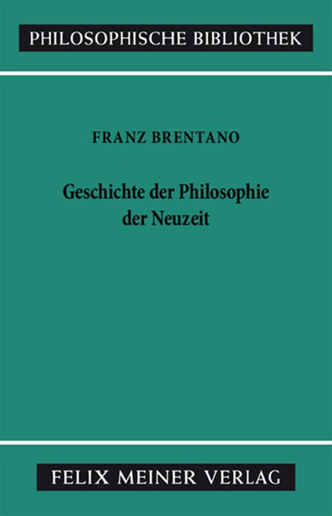 Produktbild: Geschichte der Philosophie der Neuzeit
