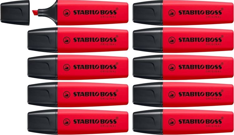 Produktbild: STABILO Textmarker BOSS ORIGINAL rot