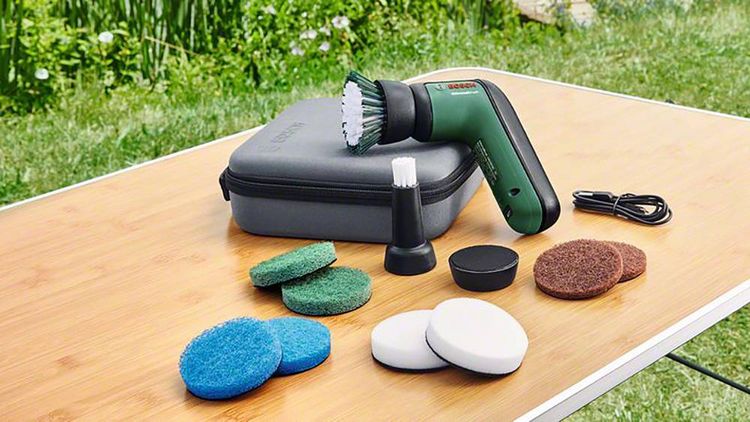 Produktbild: Bosch Home and Garden 06033E0002 UniversalBrush Set Akku-Multi-Reiniger