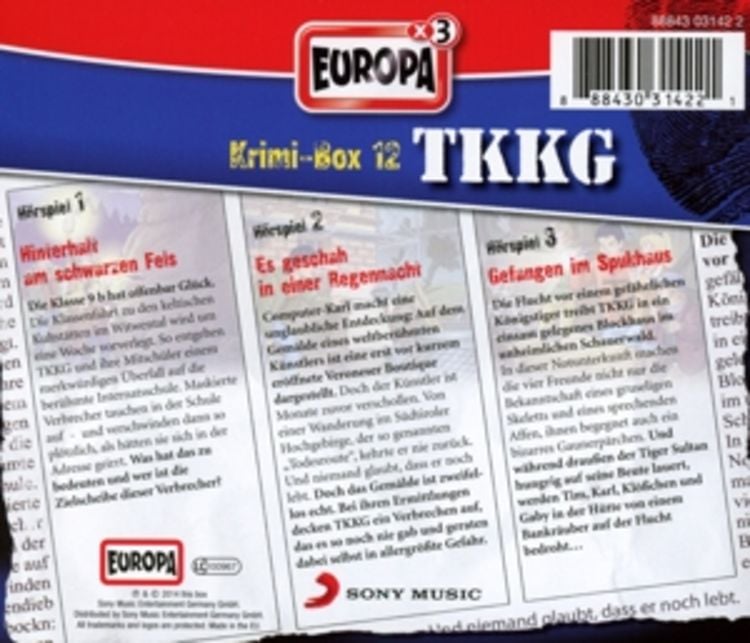 Produktbild: TKKG Krimi-Box (12) Folgen 145, 153 und 155