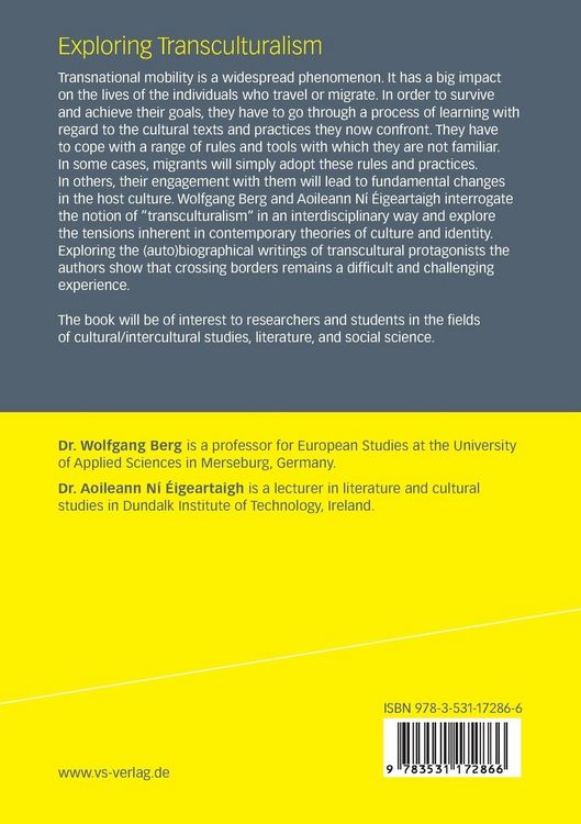 Produktbild: Exploring Transculturalism