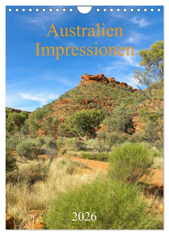 Produktbild: Australien - Impressionen (Wandkalender 2026 DIN A4 hoch), CALVENDO Monatskalender