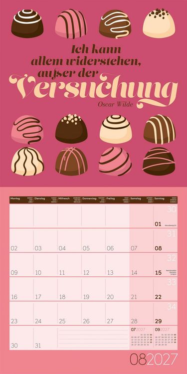 Produktbild: Einspruch Kalender 2027 - 30x30 - Art12