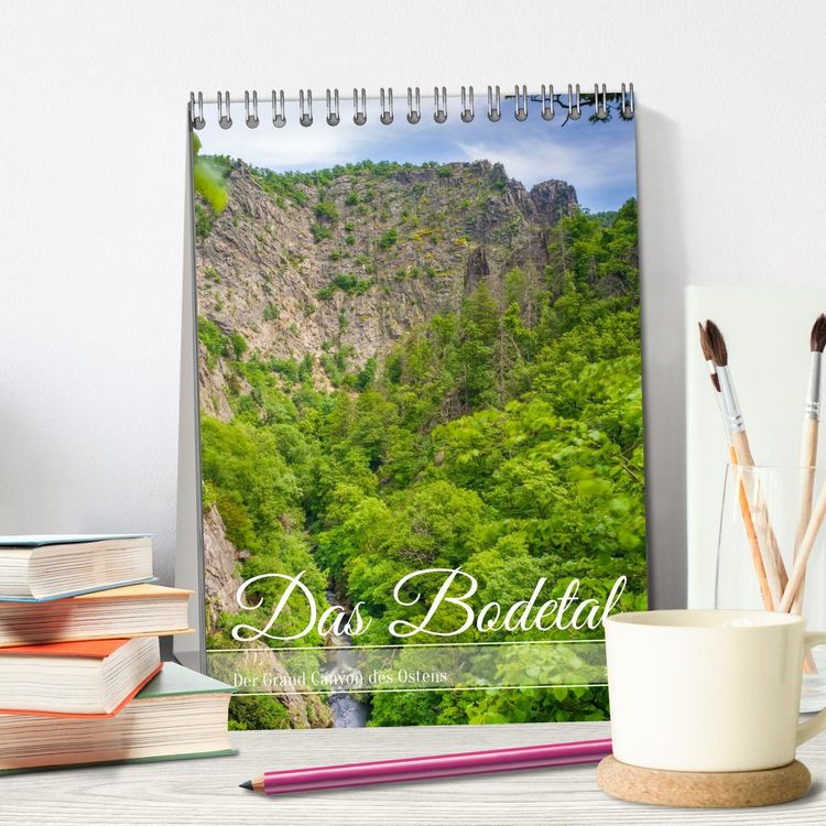 Produktbild: Das Bodetal - Der Grand Canyon des Ostens (Tischkalender 2026 DIN A5 hoch), CALVENDO Monatskalender