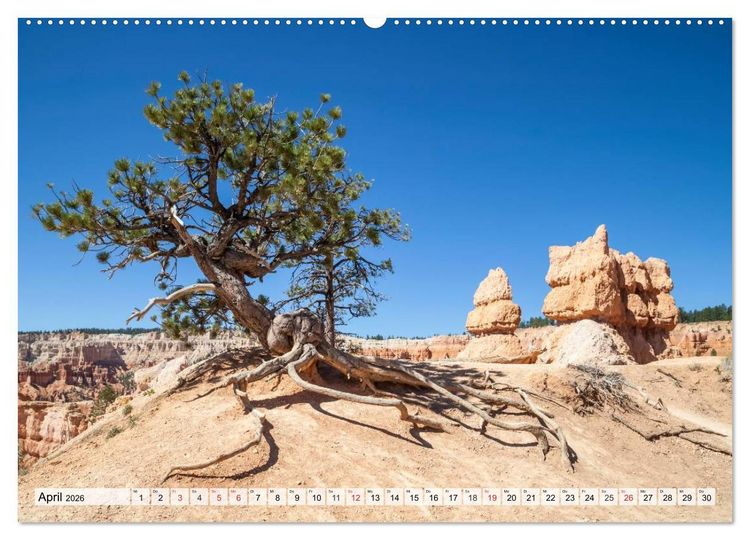 Produktbild: ARIZONA UND UTAH Ein einzigartiges Erlebnis (Wandkalender 2026 DIN A2 quer), CALVENDO Monatskalender
