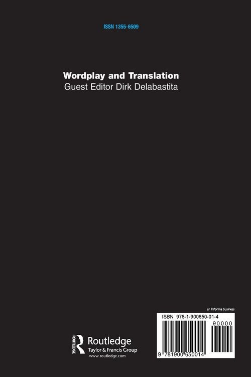 Produktbild: Wordplay and Translation