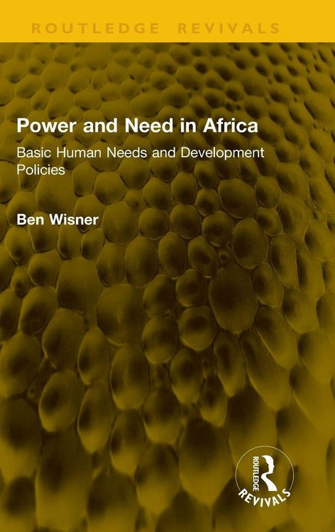 Produktbild: Power and Need in Africa