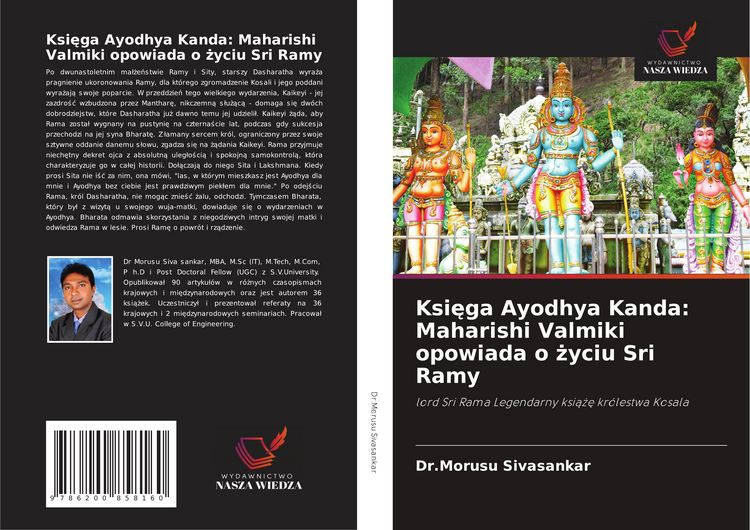 Produktbild: Ksi&iquest;ga Ayodhya Kanda: Maharishi Valmiki opowiada o &iquest;yciu Sri Ramy