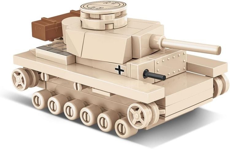 Produktbild: COBI Historical Collection 3090 - Panzer III Ausf.L, WWII, 1:72 Bausatz, 82 Klemmbausteine