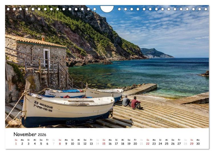 Produktbild: Wildes und romantisches Mallorca (Wandkalender 2026 DIN A4 quer), CALVENDO Monatskalender