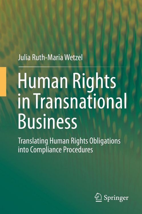 Produktbild: Human Rights in Transnational Business