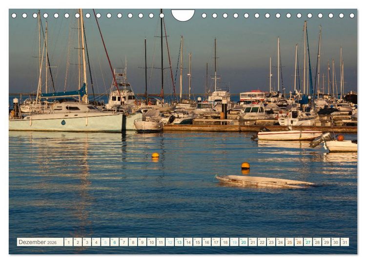 Produktbild: Algarve real - Impressionen aus Olh&atilde;o und Tavira (Wandkalender 2026 DIN A4 quer), CALVENDO Monatskalender
