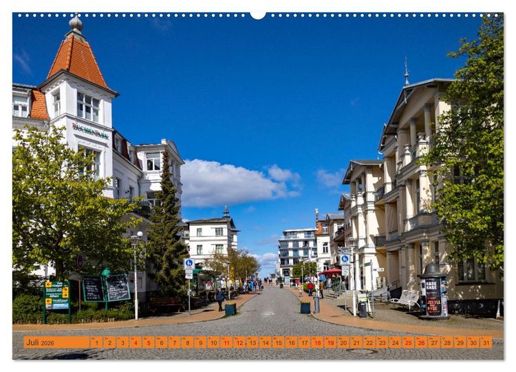 Produktbild: Mein Kaiserbad Bansin (hochwertiger Premium Wandkalender 2026 DIN A2 quer), Kunstdruck in Hochglanz