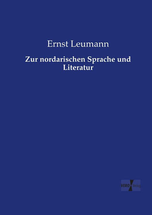 Produktbild: Zur nordarischen Sprache und Literatur