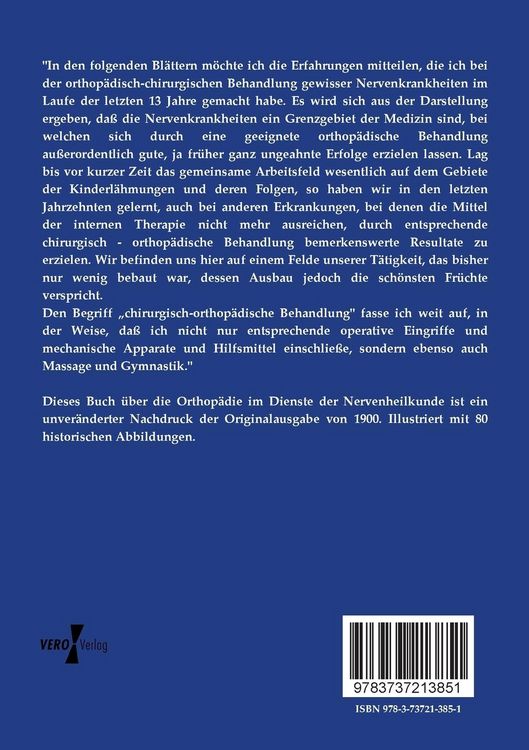 Produktbild: Die Orthop&auml;die im Dienste der Nervenheilkunde