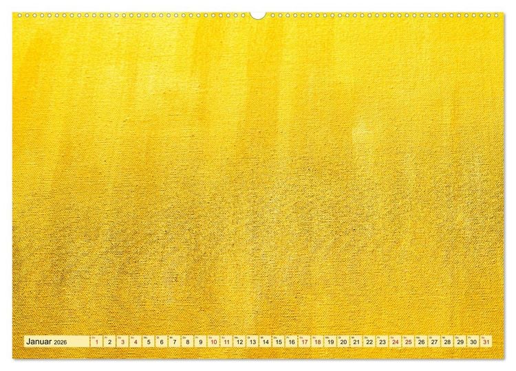 Produktbild: Goldglanz Bastelkalender (hochwertiger Premium Wandkalender 2026 DIN A2 quer), Kunstdruck in Hochglanz