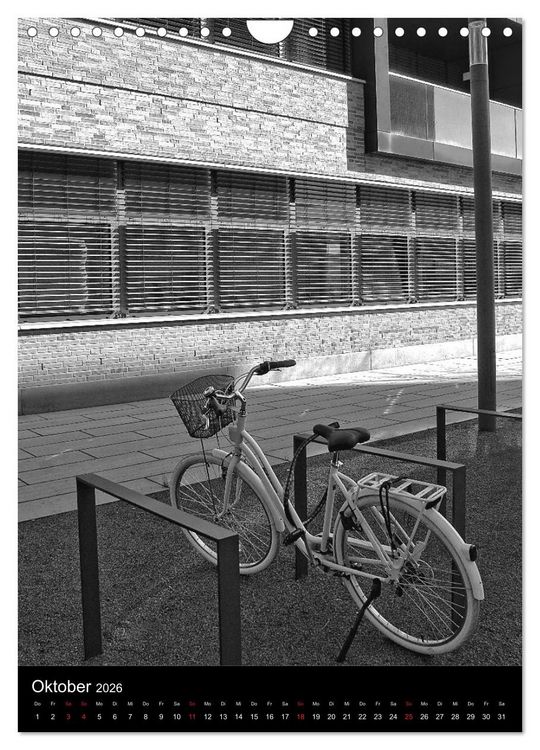 Produktbild: M&uuml;lheim an der Ruhr Edition Black & White 2026 (Wandkalender 2026 DIN A4 hoch), CALVENDO Monatskalender
