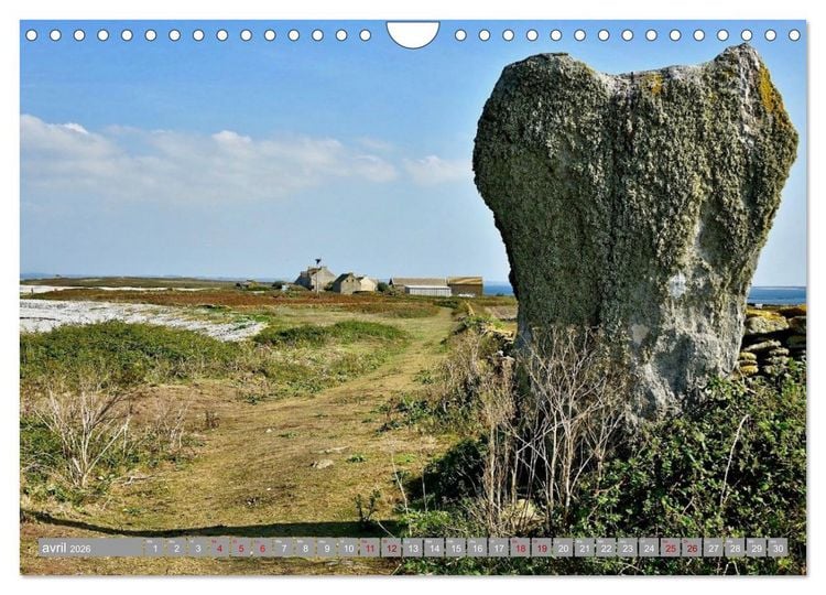 Produktbild: Les &icirc;les conqu&eacute;toises (Calendrier mural 2026 DIN A4 vertical), CALVENDO calendrier mensuel