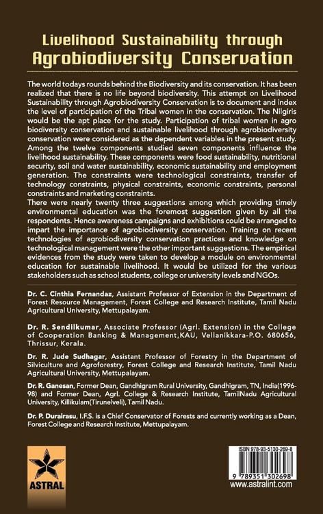 Produktbild: Livelihood Sustainability through Agro-biodiversity Conservation- A Socio-Economic Study