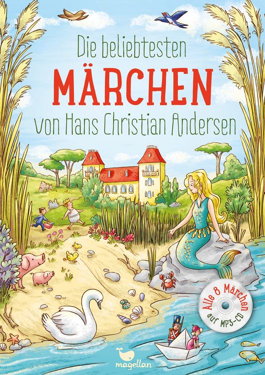 Produktbild: Die beliebtesten M&auml;rchen von Hans Christian Andersen, mit MP3-CD