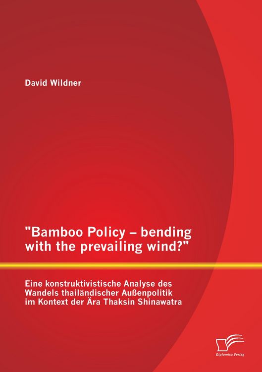 Produktbild: "Bamboo Policy - bending with the prevailing wind?"
