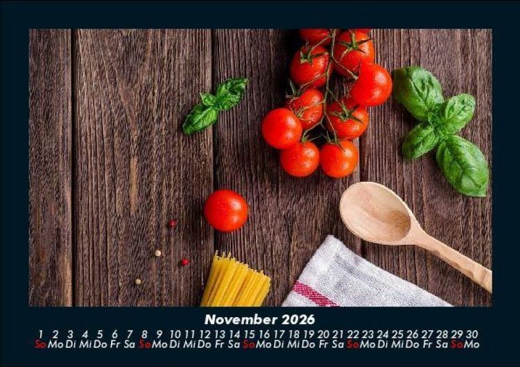 Produktbild: Genuss 2026 Fotokalender DIN A5