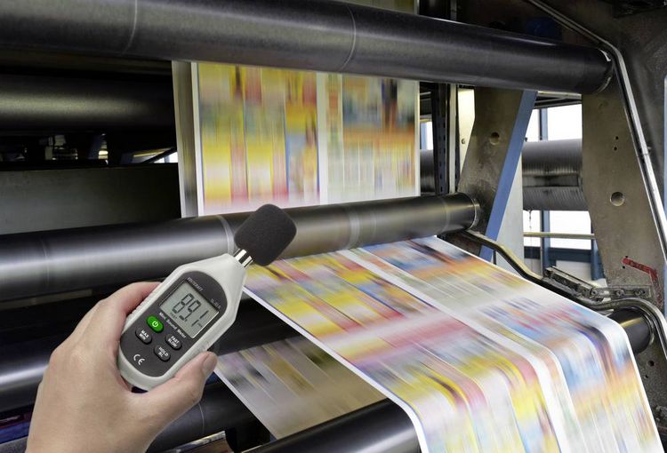 Produktbild: VOLTCRAFT Schallpegel-Messger&auml;t SL-10 R 30 - 130 dB 31.5 Hz - 8 kHz Geh&auml;use aus Recycling Granulat