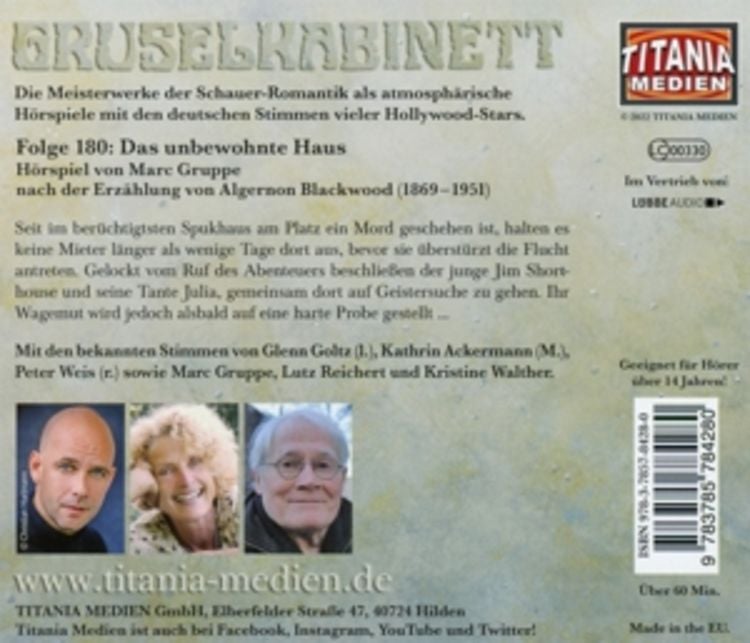 Produktbild: Gruselkabinett - Folge 180