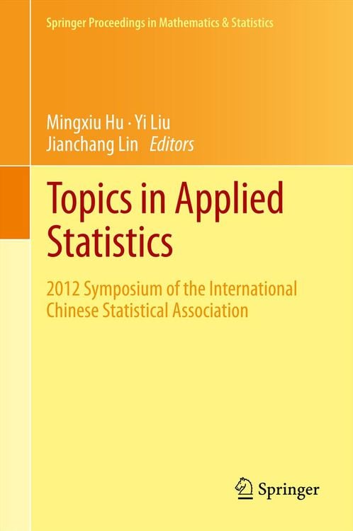 Produktbild: Topics in Applied Statistics