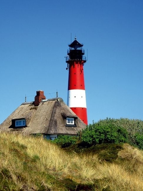 Produktbild: CALVENDO Puzzle Leuchtturm Insel Sylt | 1000 Teile Lege-Gr&ouml;&szlig;e 64x48cm Foto-Puzzle f&uuml;r gl&uuml;ckliche Stunden