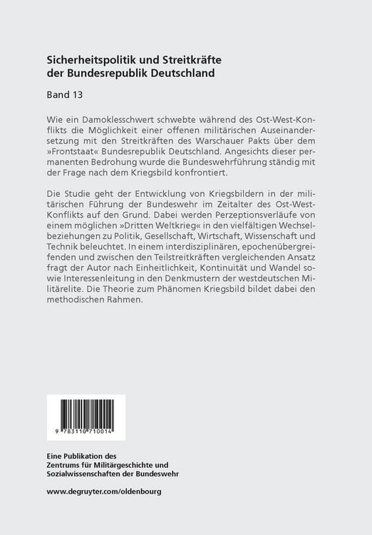 Produktbild: Der gedachte Krieg