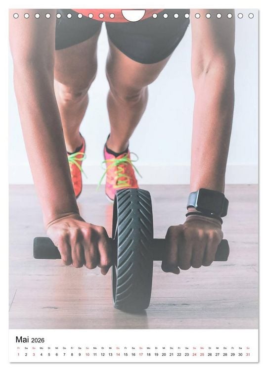 Produktbild: Fitnesskalender (Wandkalender 2026 DIN A4 hoch), CALVENDO Monatskalender