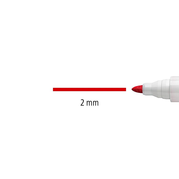Produktbild: Whiteboardmarker Rundspitze 6er Etui