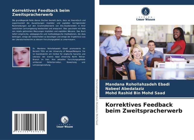 Produktbild: Korrektives Feedback beim Zweitspracherwerb