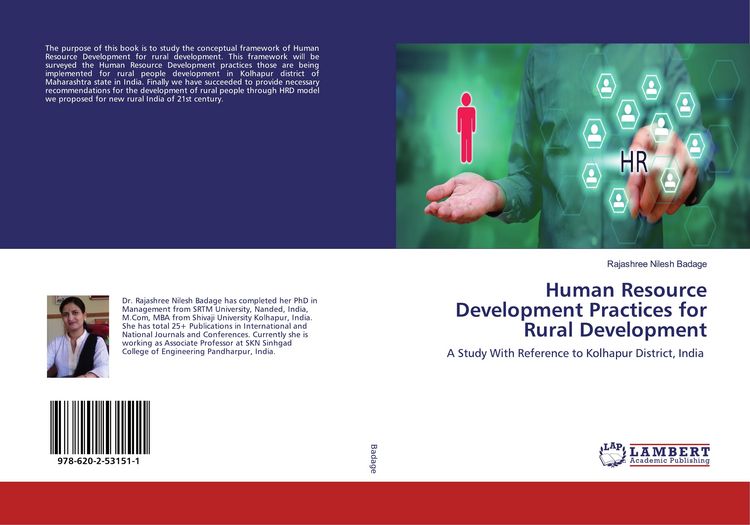 Produktbild: Human Resource Development Practices for Rural Development