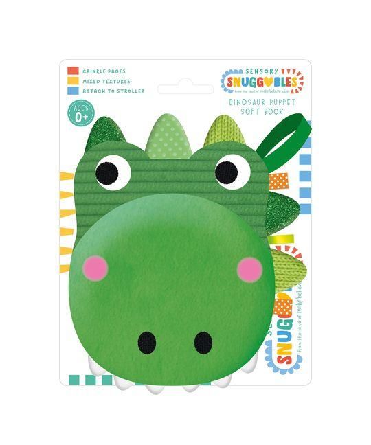 Produktbild: Sensory Snuggables Dinosaur Hand-Puppet Soft Book