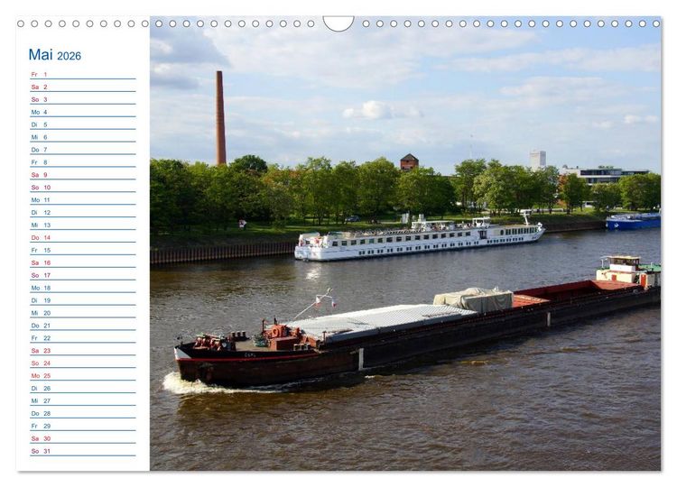 Produktbild: Magdeburg und Umgebung 2026 (Wandkalender 2026 DIN A3 quer), CALVENDO Monatskalender