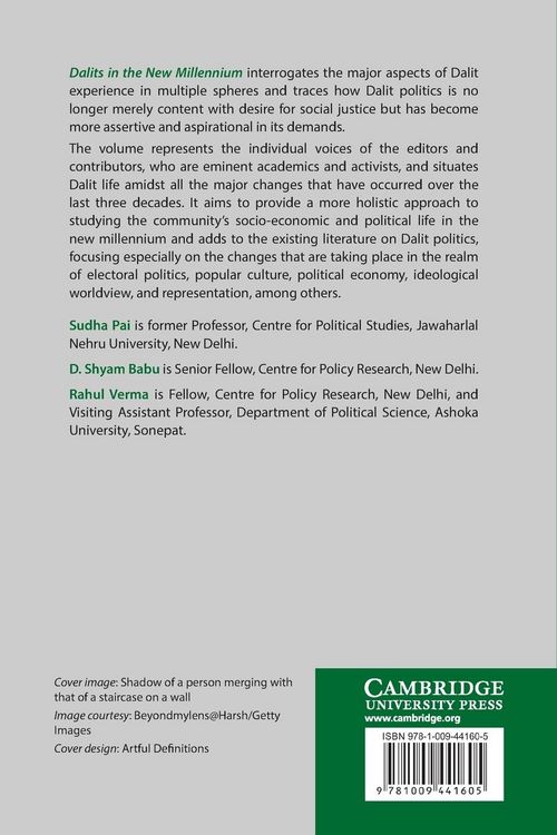 Produktbild: Dalits in the New Millennium