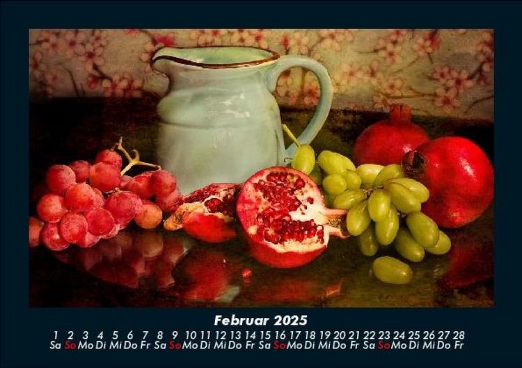 Produktbild: Obstkalender 2025 Fotokalender DIN A5