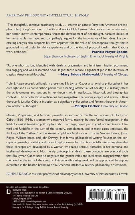 Produktbild: Idealism, Pragmatism, and Feminism
