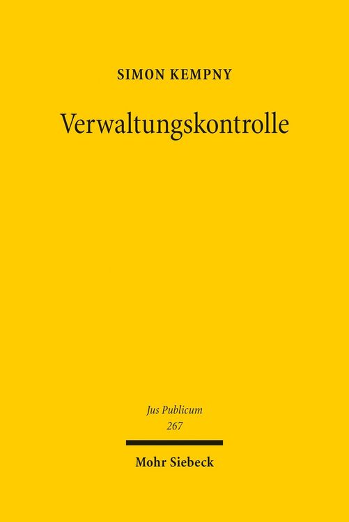 Produktbild: Verwaltungskontrolle